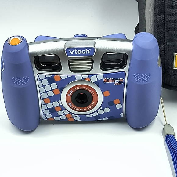 Vtech Kidizoom Plus 2.0 Megapixel Digital Camera 2x Zoom Blue Tested Wit… - Picture 2 of 13